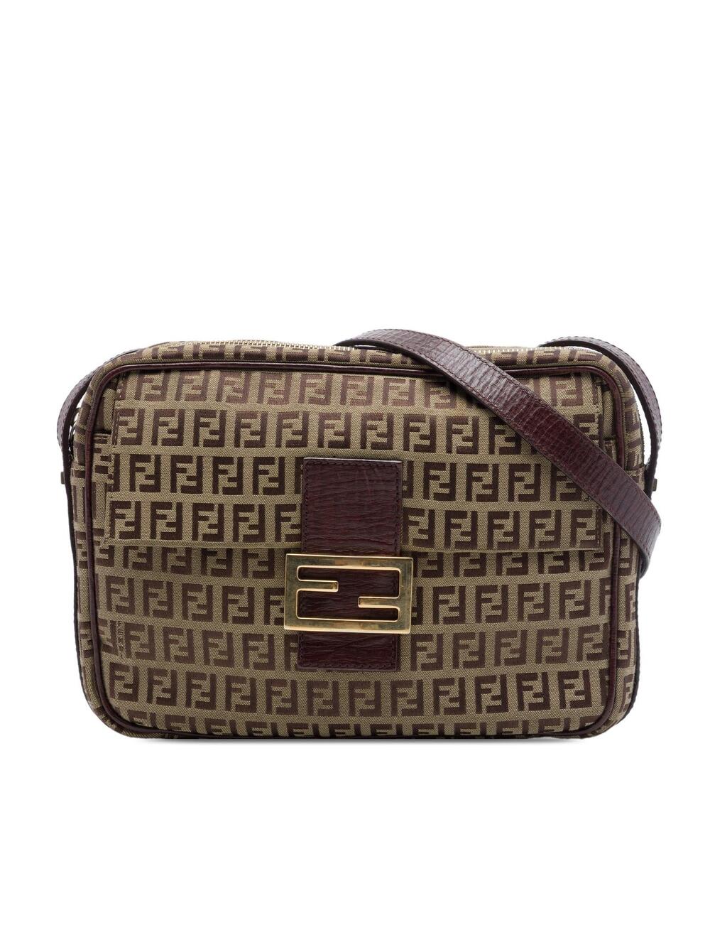 Fendi Zucchino Canvas Crossbody Pre- #318922F58B